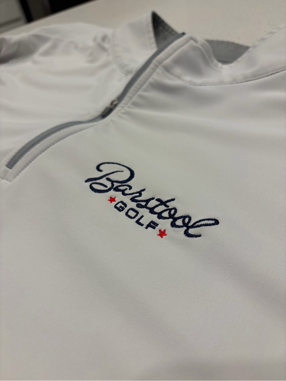 Peter Millar Barstool Sports USA 1/4 quarter zip XXL